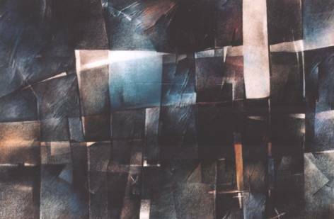 ''Nokturn I'' - pastel - 40x60 - 2000 r.