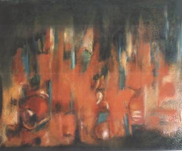 ''Ryby'' - pastel - 50x60 - 2000 r.