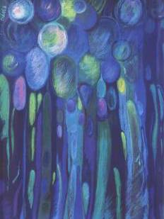 Bez tytuu - pastel - 60x45 - 2001 r.